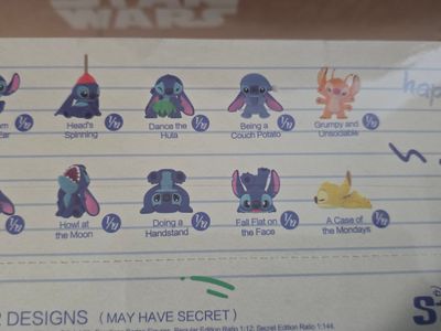 Disney Stitch Limited Emotions mystery box case
