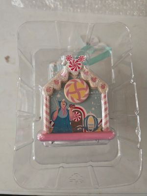 SIGNED Contemporary Resort Gingerbread House Ornament Fairy Godmother