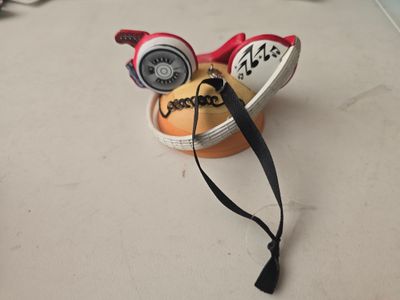 Rockin Roller Coaster ear hat ornament