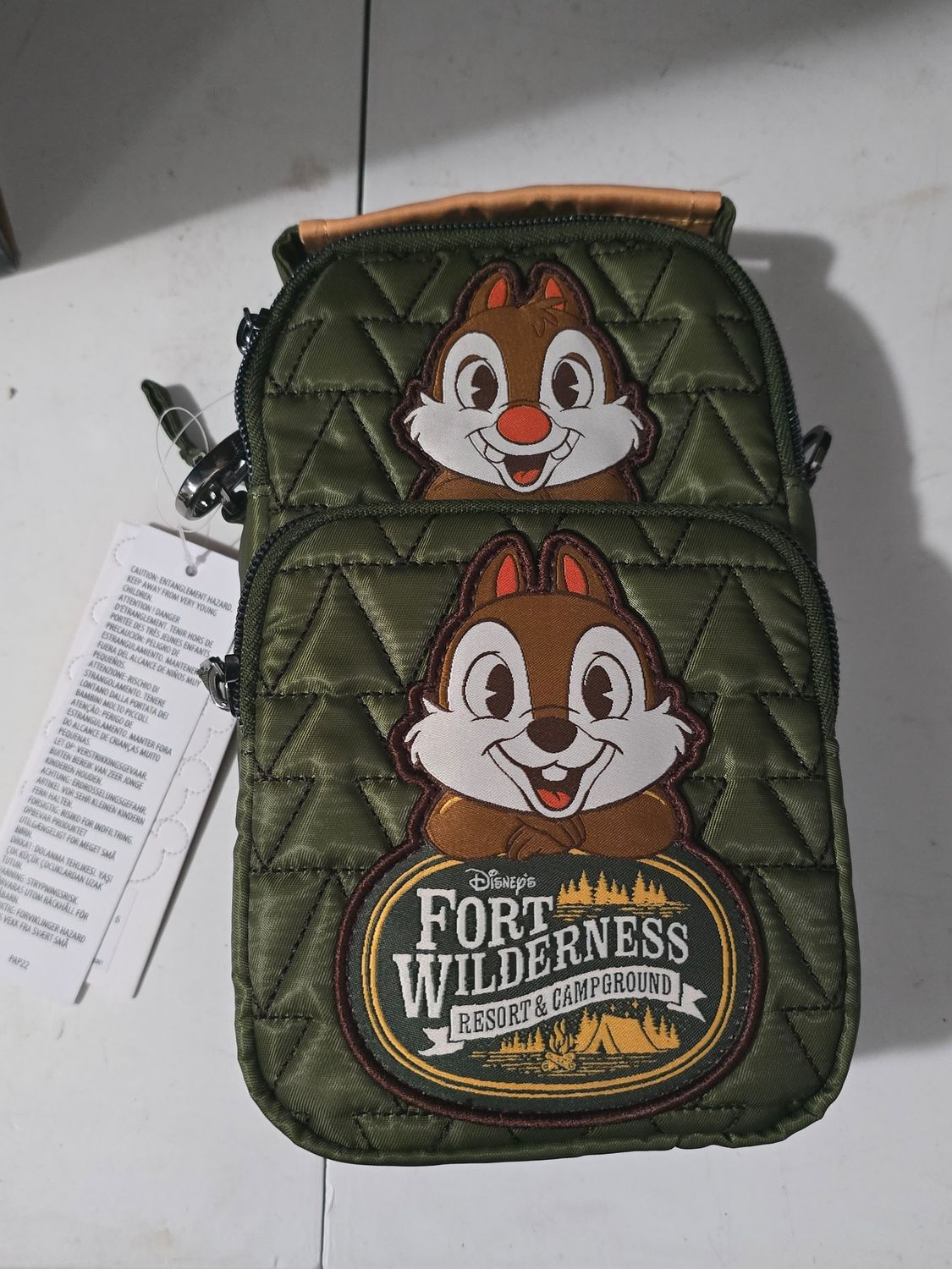 Fort Wilderness Chip &amp; Dale LUG bag