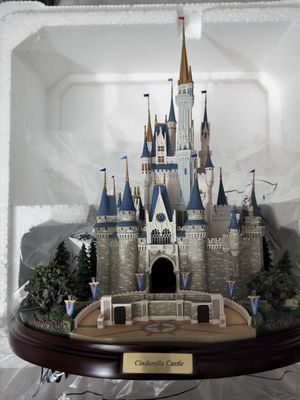 Olszewski Cinderella Castle light up miniature model