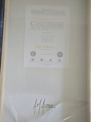 Angel Alvarez Friend Like Me SIGNED gallery wrap canvas