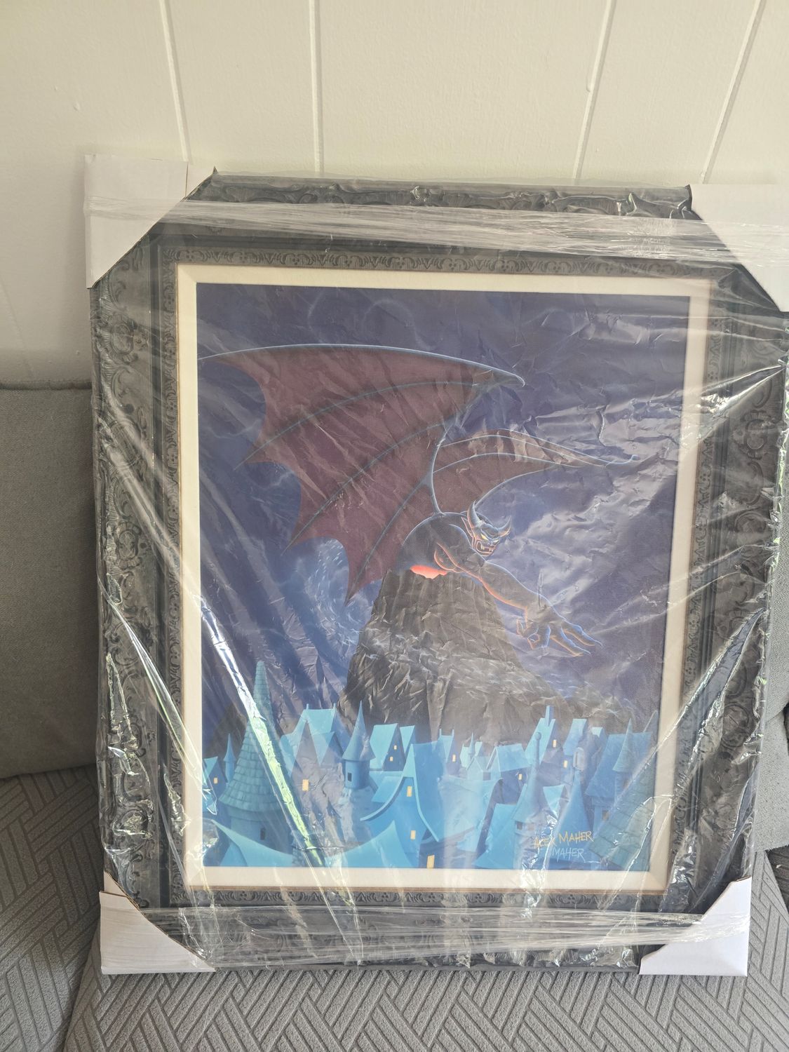 Alex Maher Prince of Darkness framed giclee 13/95