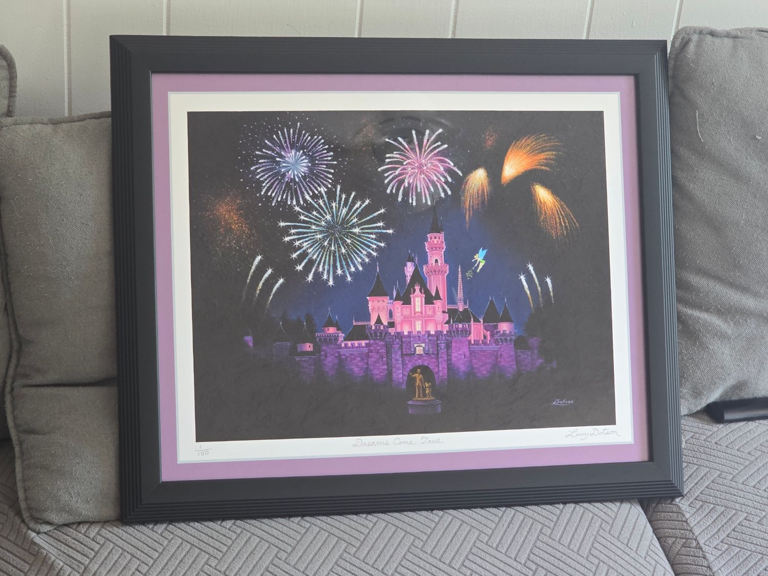 Larry Dotson Dreams Come True 1/100 framed art