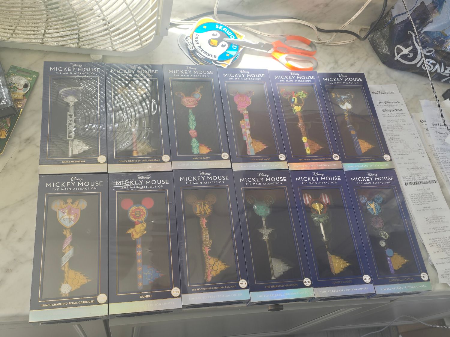 Mickey Mouse Main Attractions keys full set