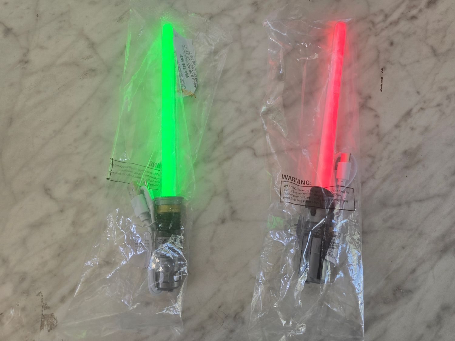 Star Wars Lightsaber swizzle sticks