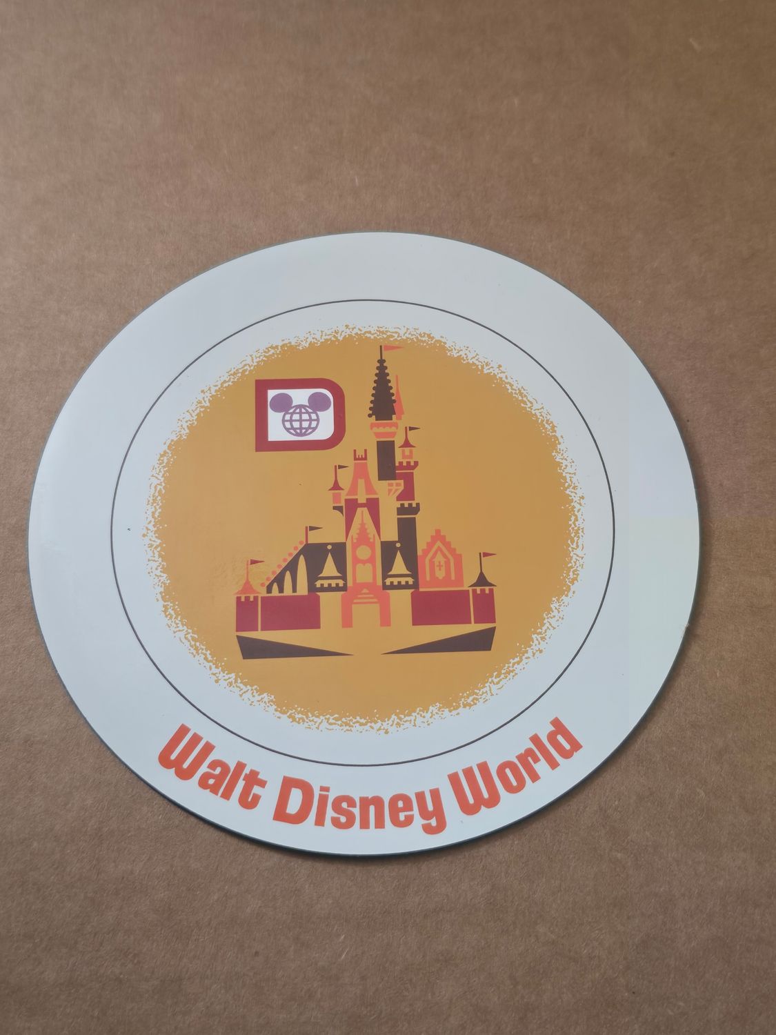 WALT DISNEY WORLD 50th ANNIVERSARY CELEBRATION BOX CINDERELLA CASTLE MAGNET