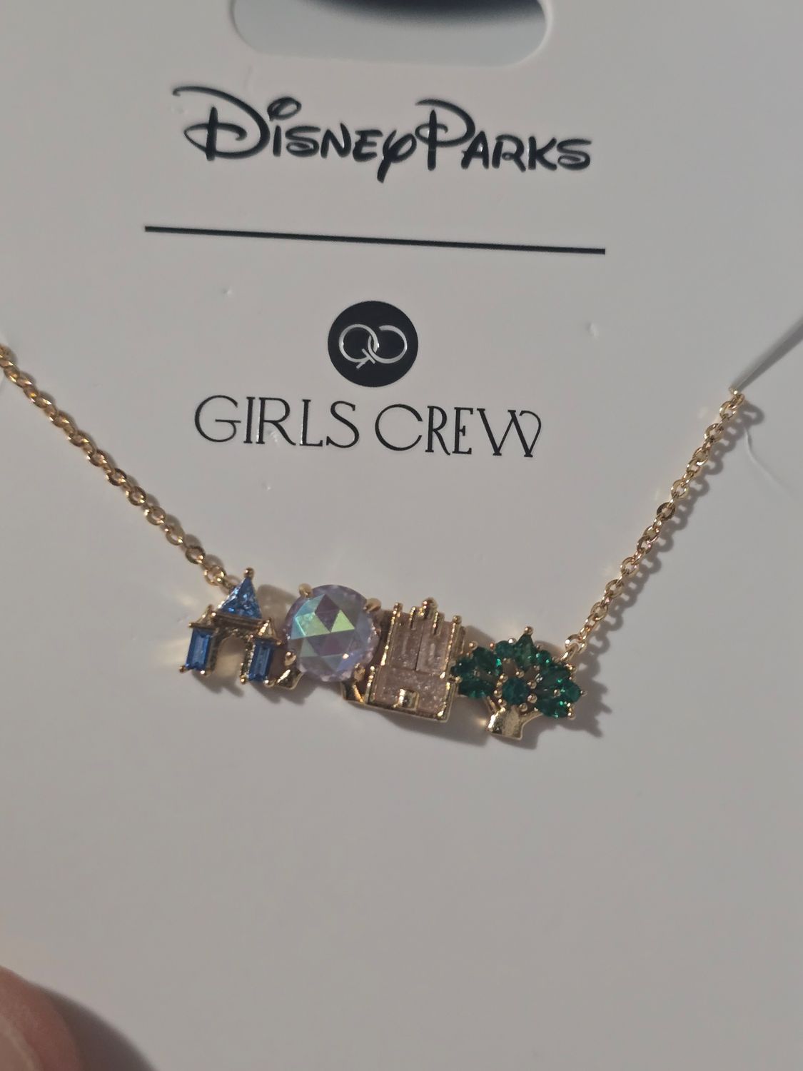 Girls Crew WDW 4 Parks necklace