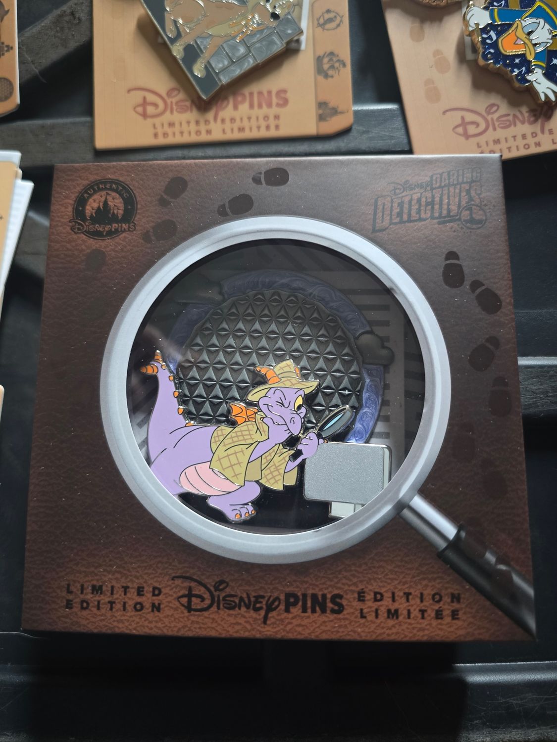 Disney Daring Detectives pin Figment