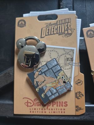 Disney Daring Detectives pin Pirate's of the Caribbean 