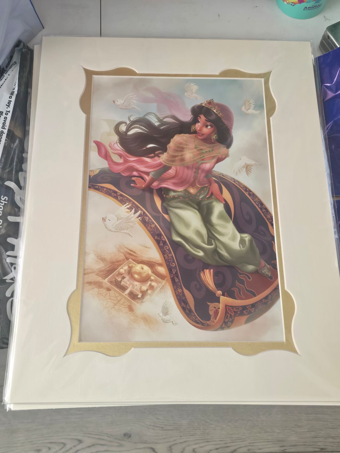 Dylan Bonner Beyond The Palace Walls deluxe print 