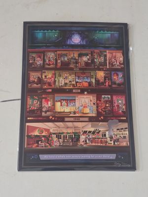Haley Falton Carousel Of Progress postcard