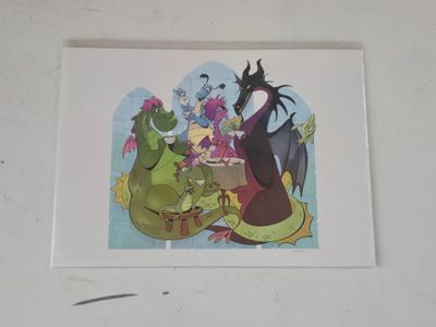 Brian Kesinger Dragon Social postcard