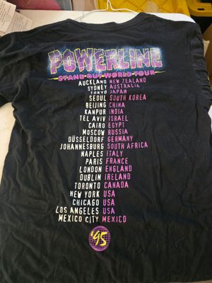 Powerline Stand Out World Tour '95 shirt