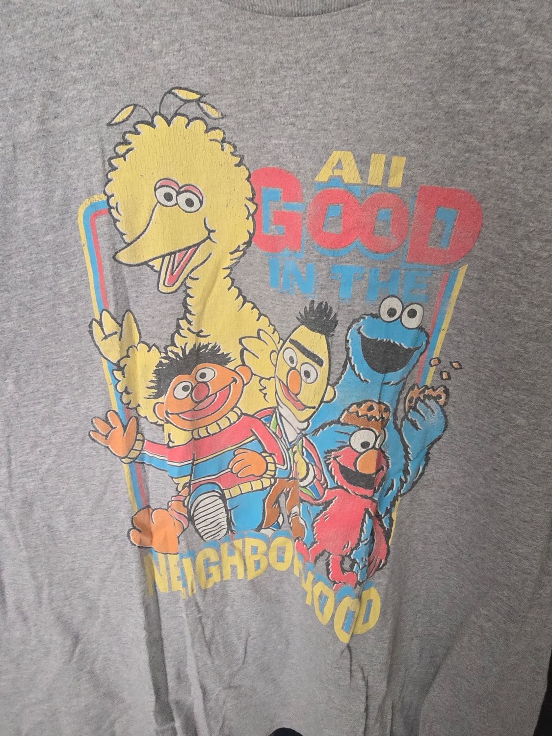 SESAME STREET ALL GOOD IN THE NEIGHBORHOOD T SHIRT OFFICIAL ITEM 3XL