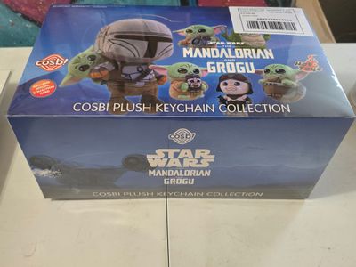 Hot Toys Star Wars The Mandalorian Cosbi Plush Keychain Mystery Box - case of 6