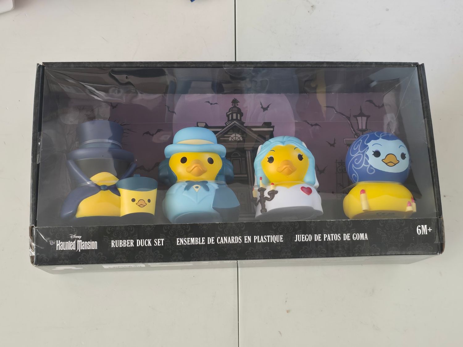 Disney Haunted Mansion rubber duck 4 pack