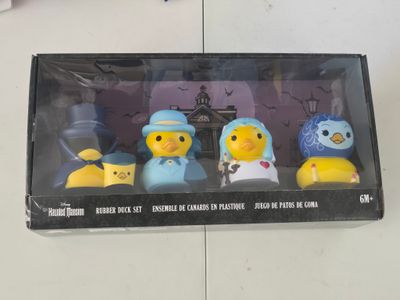 Disney Haunted Mansion rubber duck 4 pack