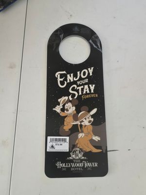 Disney World Hollywood Tower of Terror Door Hanger