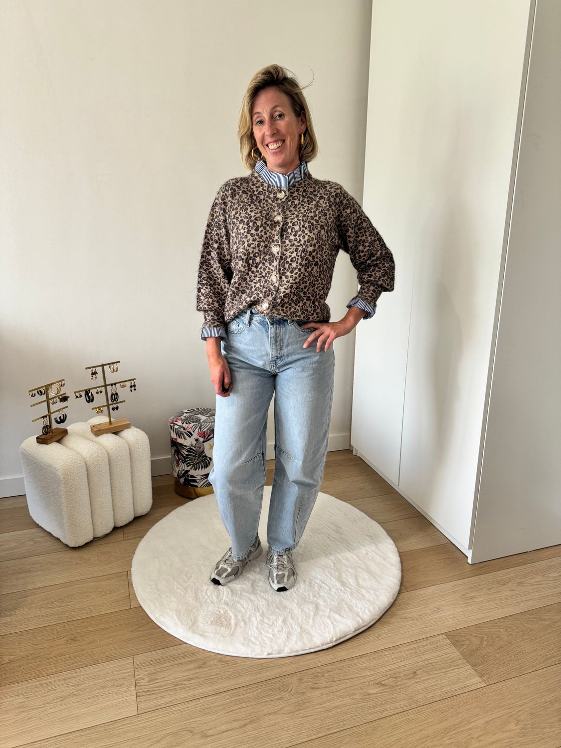 Leopard trui