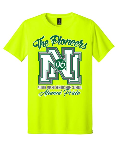 NMSH Reunion T-Shirt - Special  Edition Neon Green