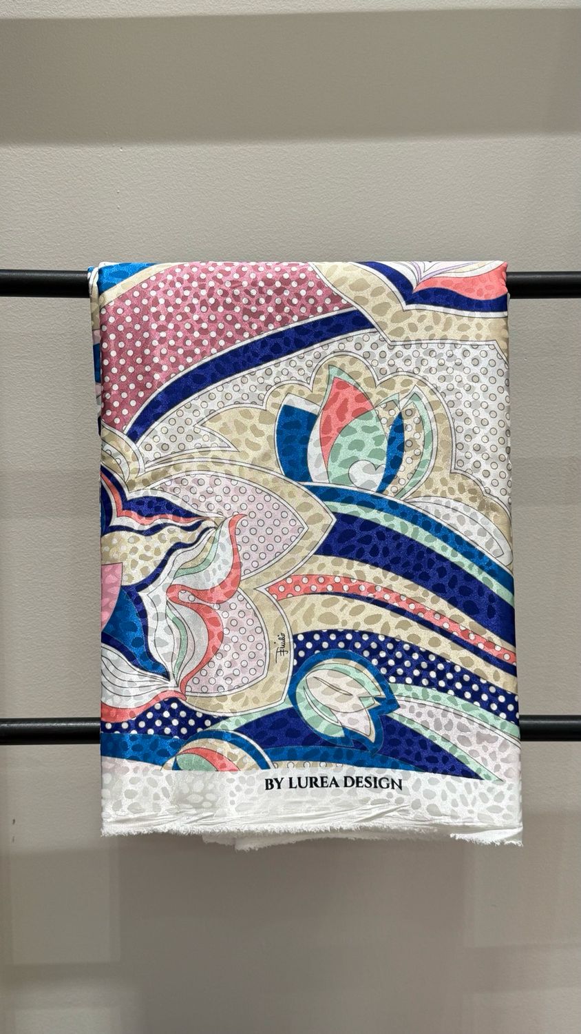 Jacquard Silk With Chiffon Lurex