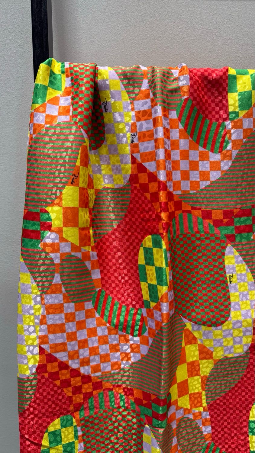 Jacquard Silk