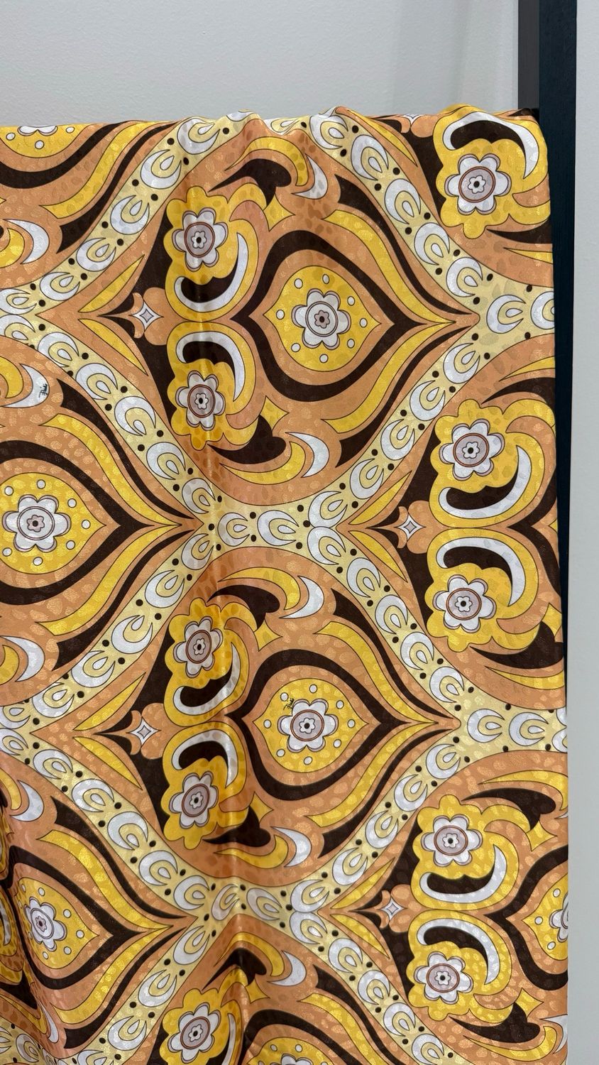 Jacquard Silk