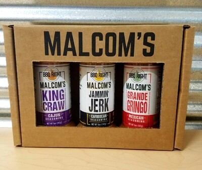 Malcom's 3 piece Gift Set