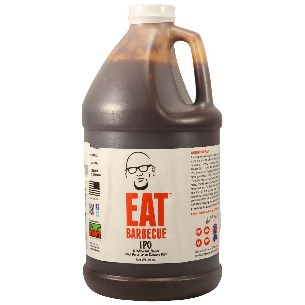Eat Bbq Ipo 1 2 Gallon