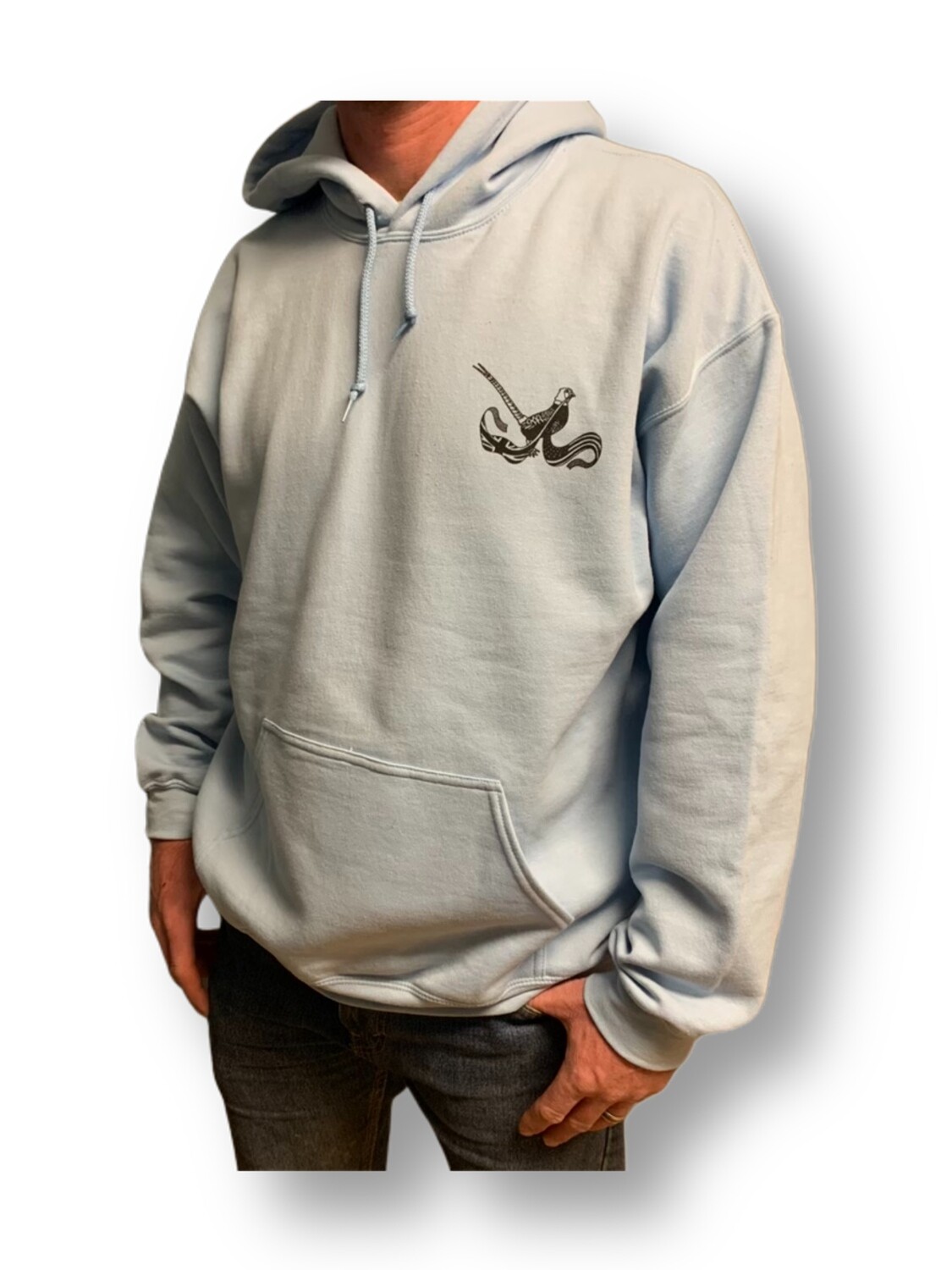 Hooded Sweatshirt - Light Blue