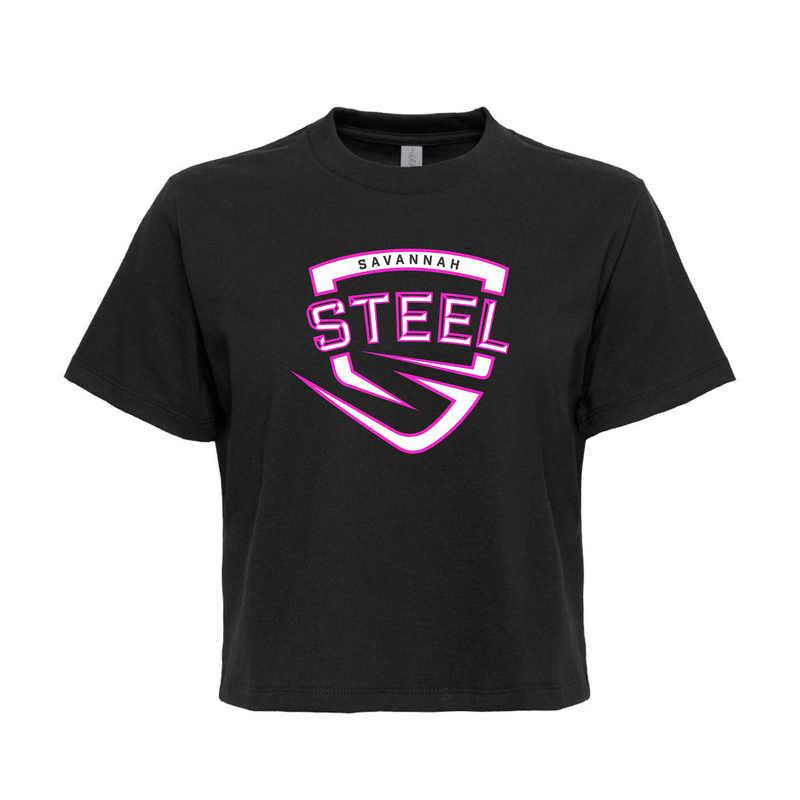 Savannah Steel Women's Boxy Logo Tee