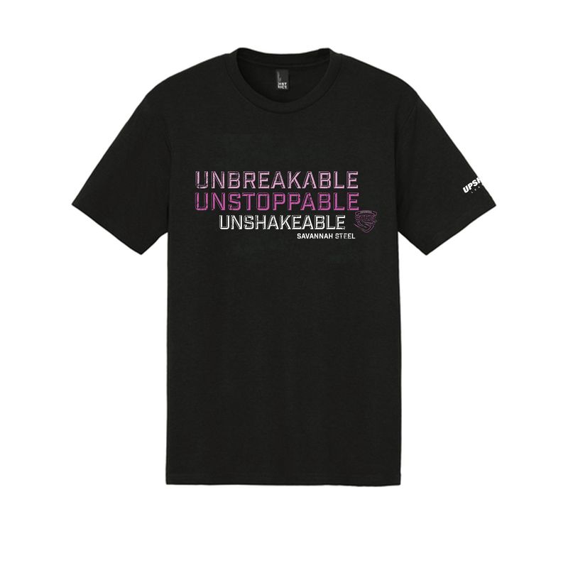 Savannah Steel Tri-Blend Black Unbreakable Tee