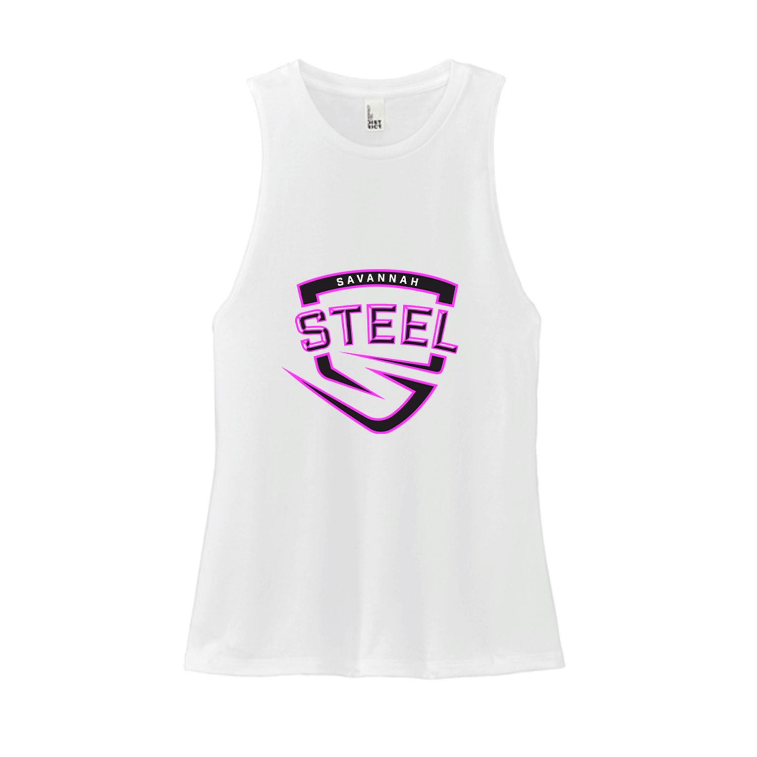 Savannah Steel District Women's White Primary Tank