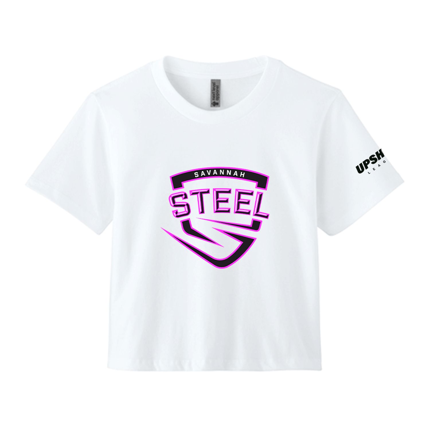 Savannah Steel Women's White Primary Logo Tee