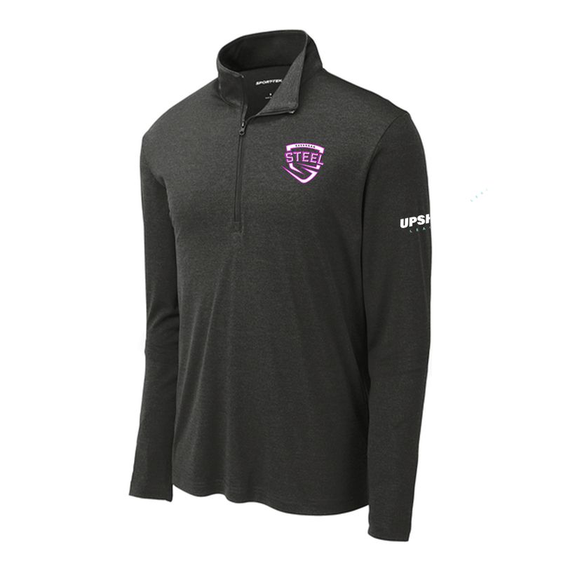 Savannah Steel Black Primary Logo 1/4 Zip