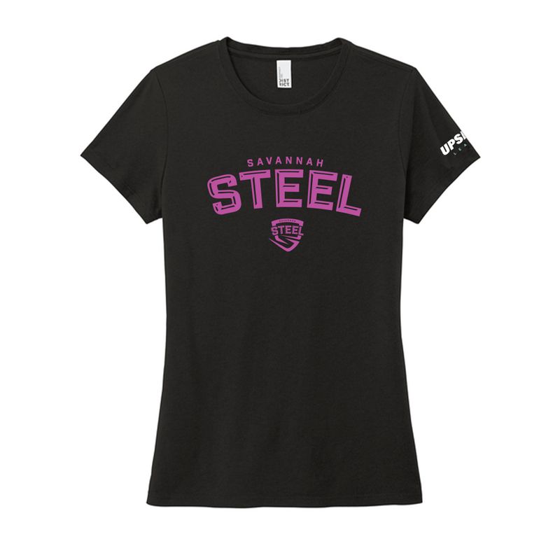 Savannah Steel Women's Tri-Blend Black Force Tee