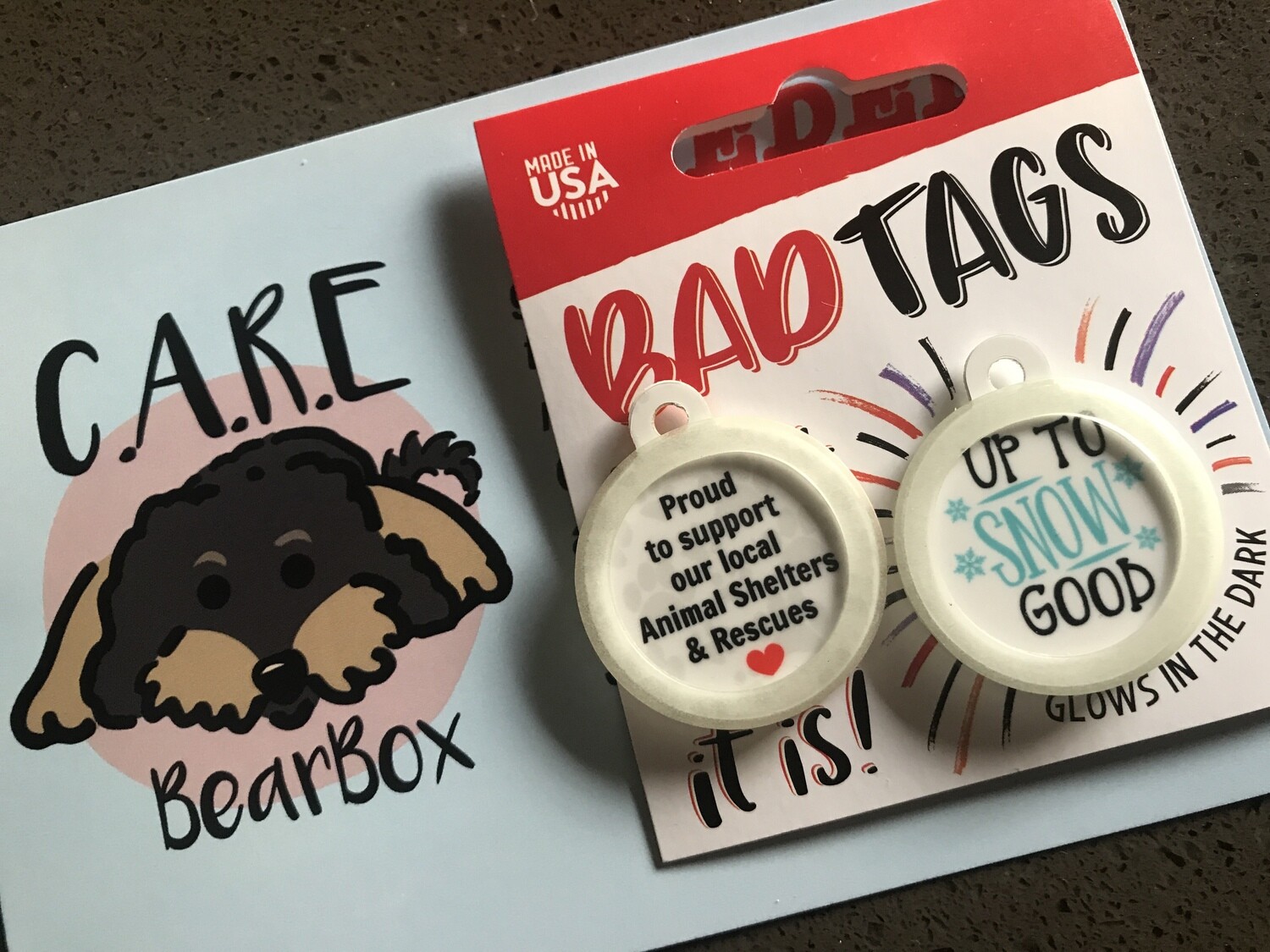 Bad Tags|Dog Tags that GIVE BACK