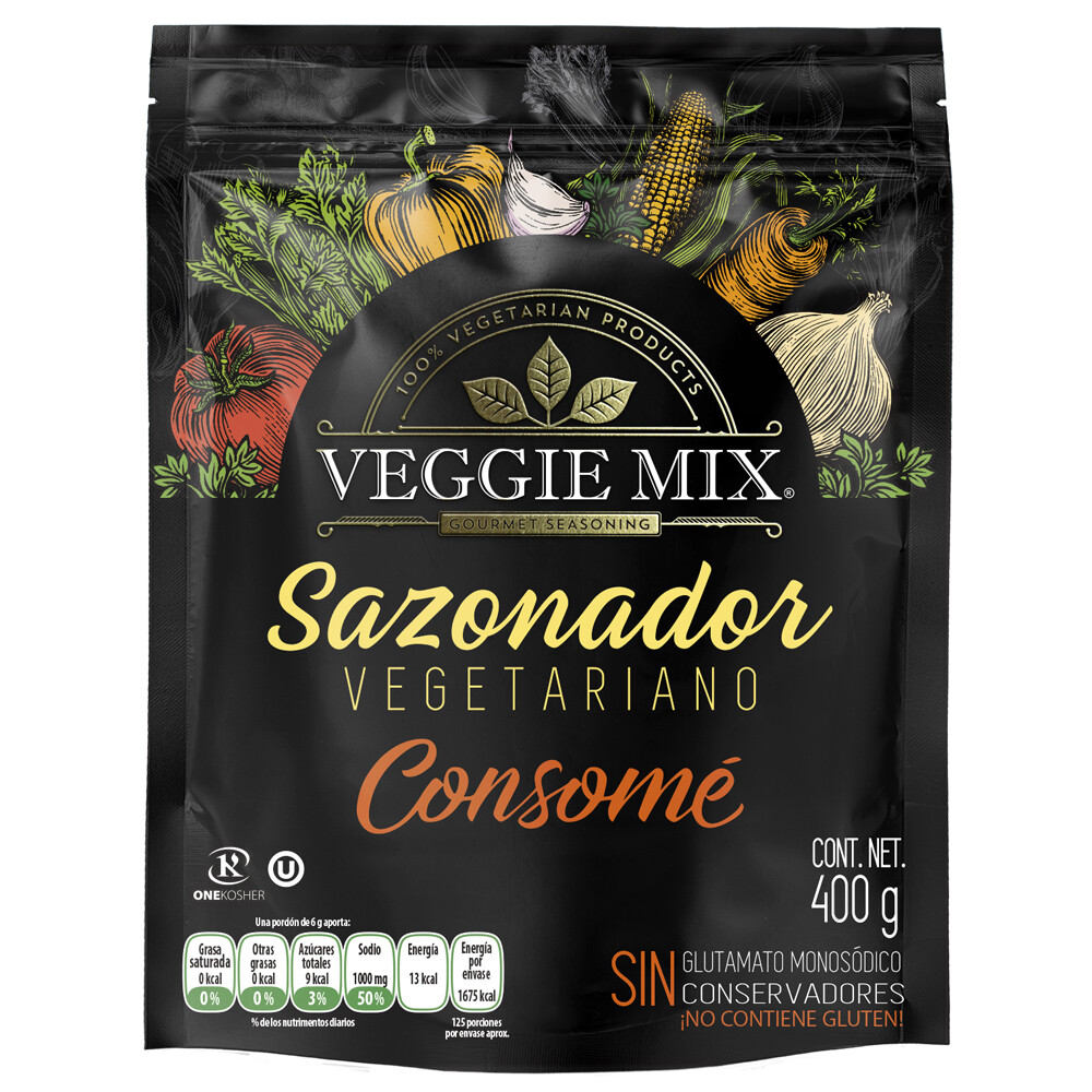 Consomé Sazonador 100% Vegetariano 400g