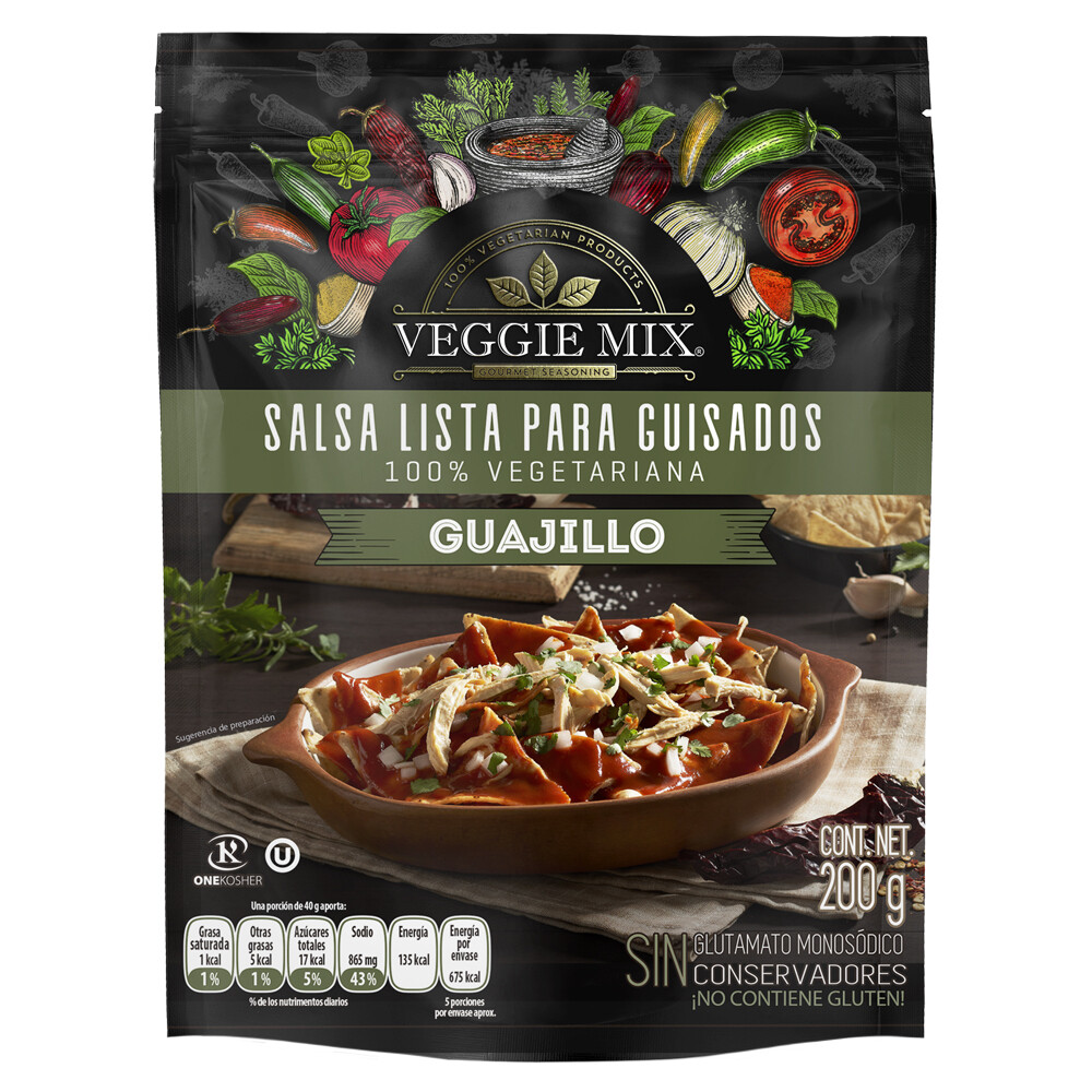 SALSA GUAJILLO LISTA PARA GUISADOS