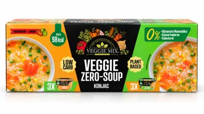 Veggie Zero Soup Habanero-Limón &amp; Sabor Original - 6 Pack