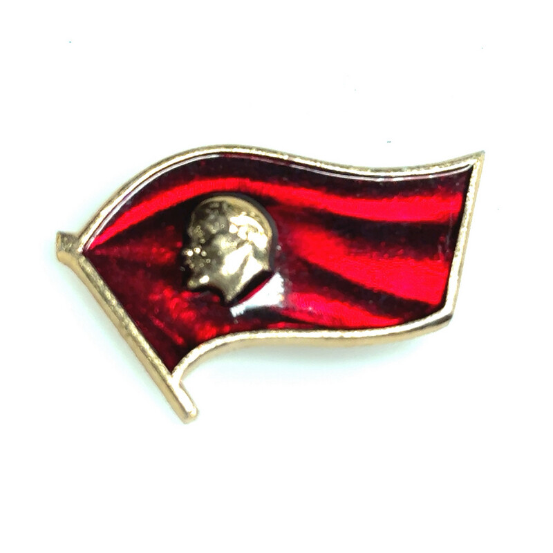 Vintage Soviet Era Enamel Pins