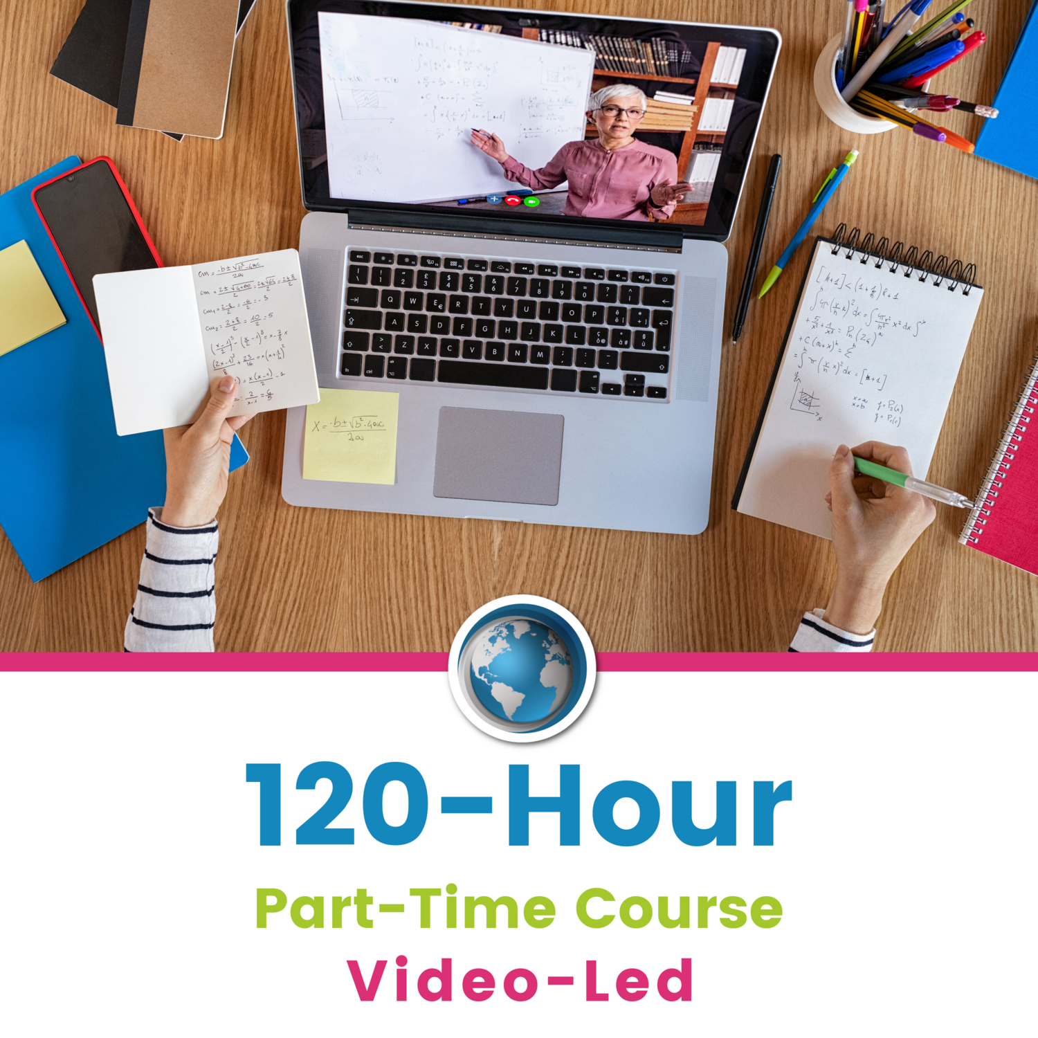 120-Hour Part Time TESOL Certification (Video-Lead)