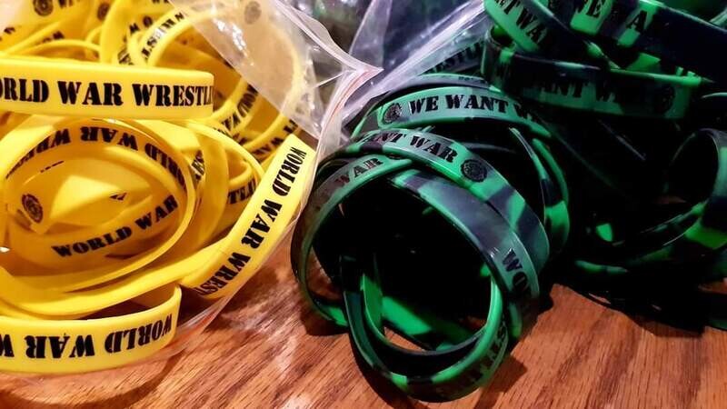 World War Wrestling Wristbands