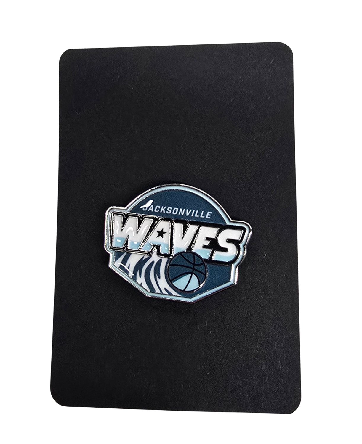 Jacksonville Waves 1.25" Lockup Logo Pin
