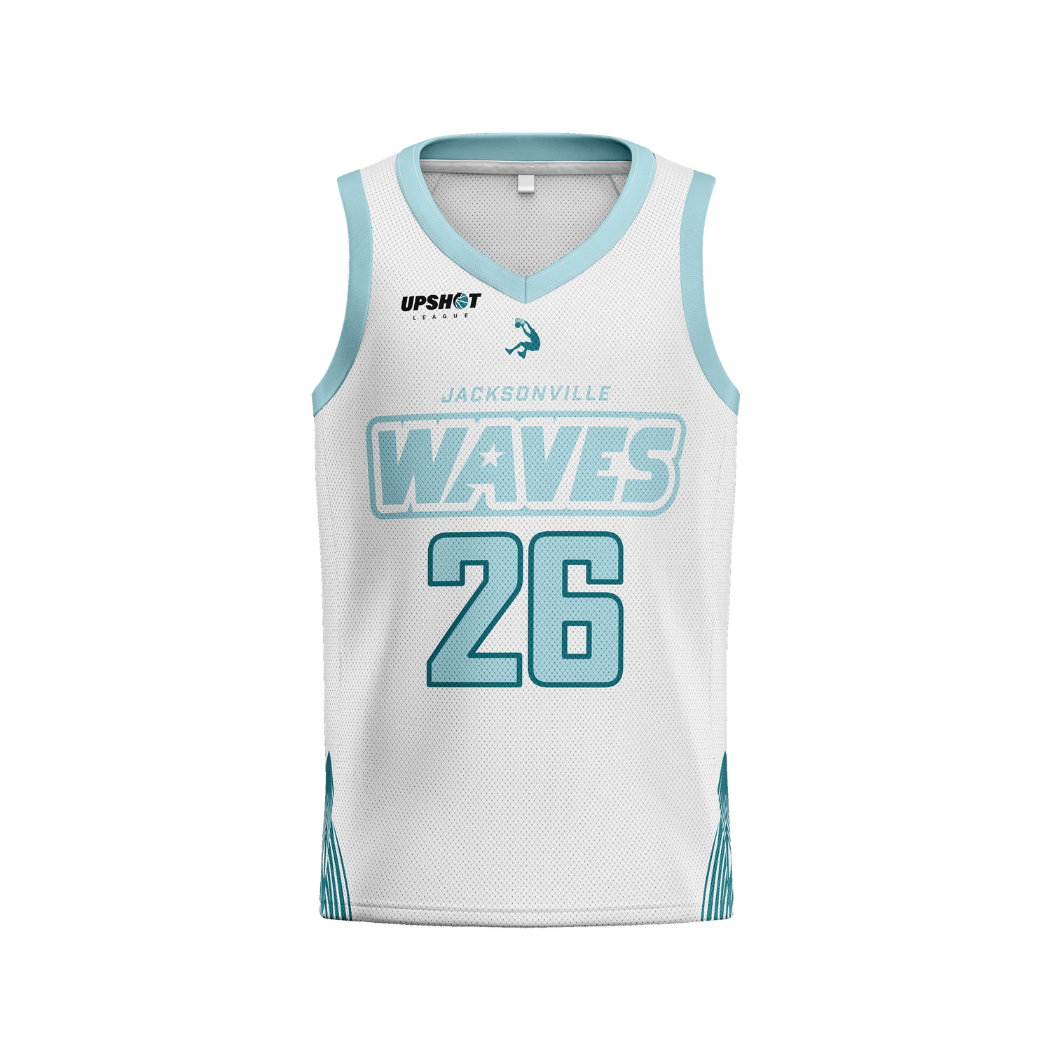 Jacksonville Waves Home Adult Replica Jersey