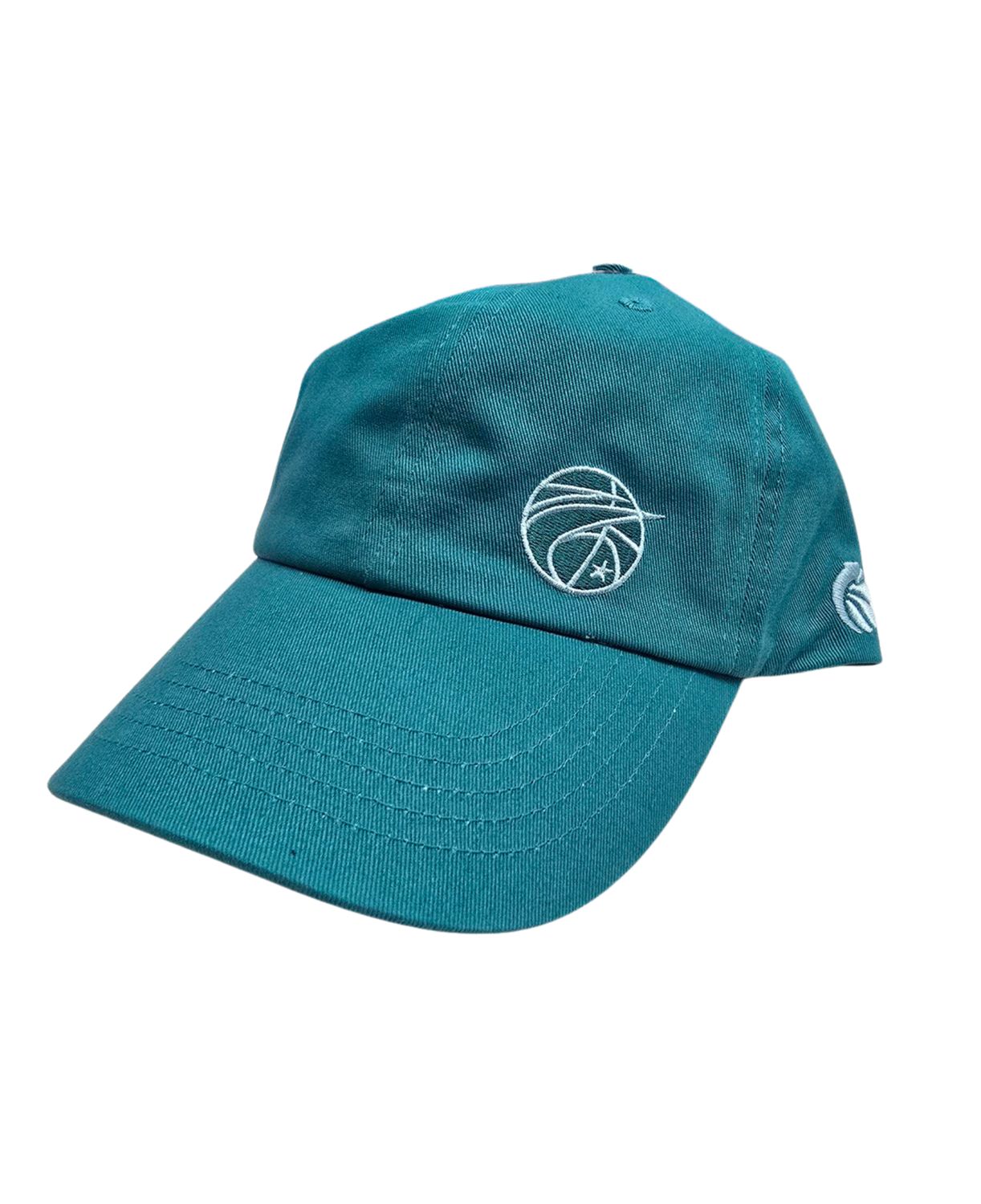 Jacksonville Waves Teal Brandmark Adjustable Dad Hat