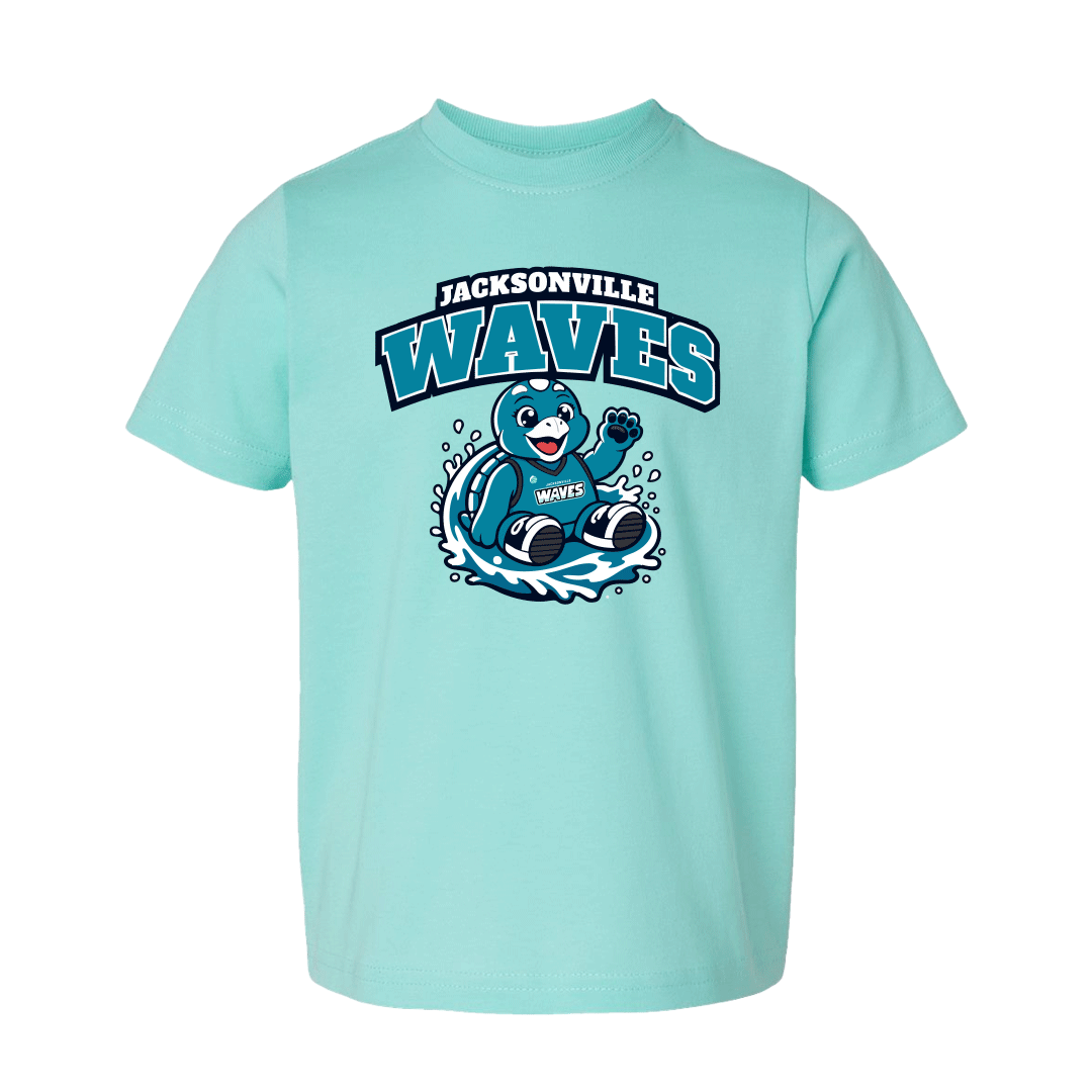 Jacksonville Waves Toddler Mascot Fine Jersey Tee