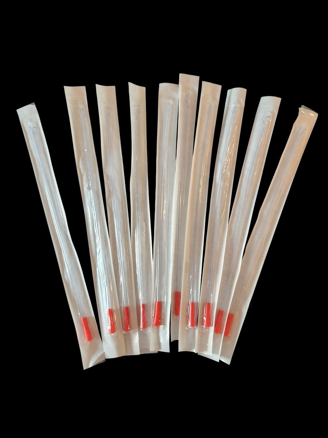 Silicone Catheter 10-Pack Mix and Match Sizes Silicone Catheter 10-Pack Mix and Match Sizes