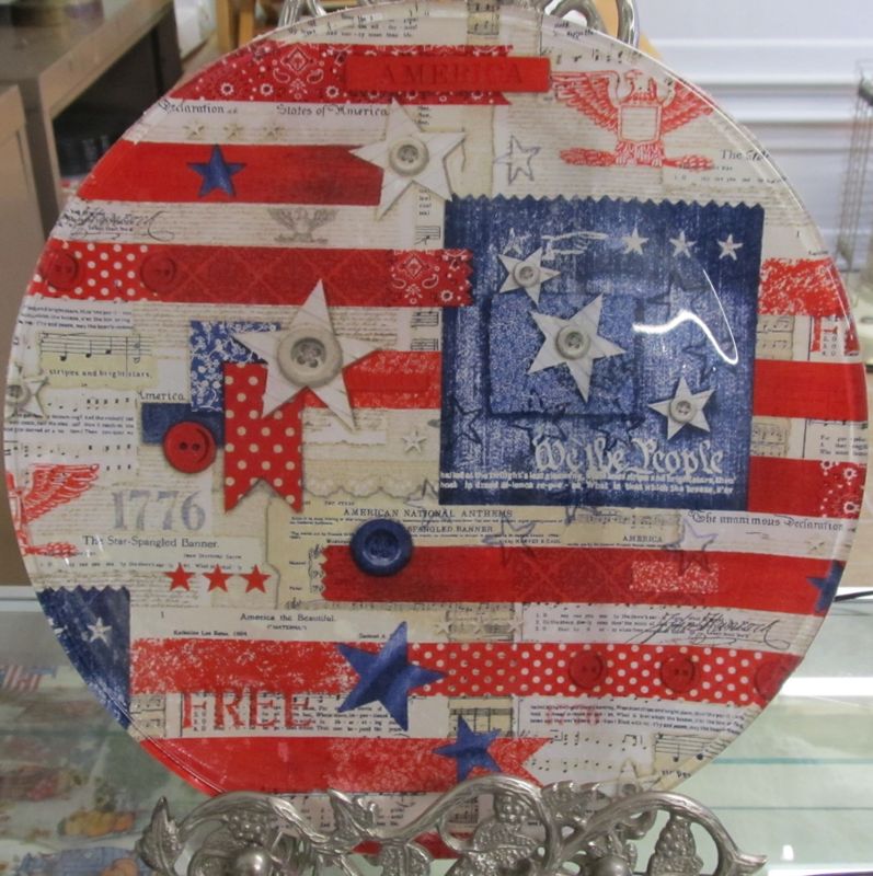 Patriotic Plate